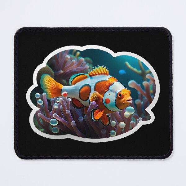 Item preview, Cute Clownfish And A Sea Anemone designed and sold by TheArtOfPat.