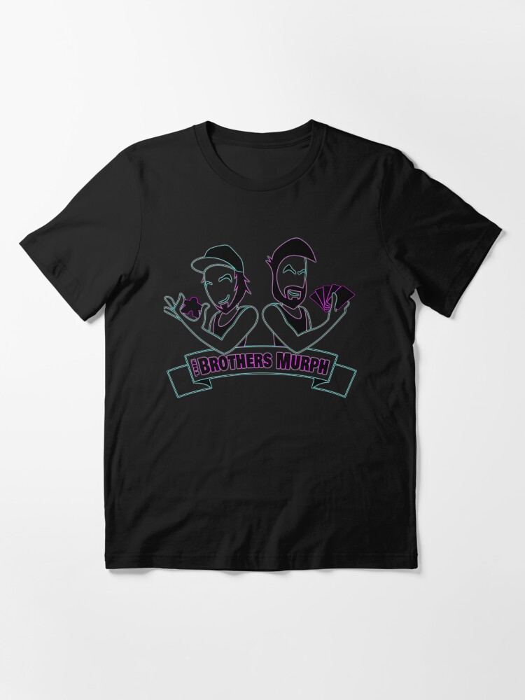 Alternate view of The Brothers Murph Logo Retro Essential T-Shirt
