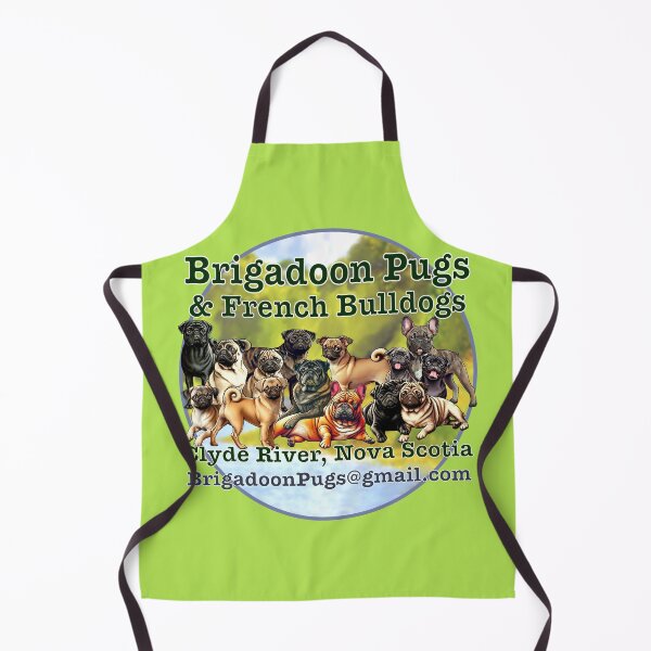 Item preview, Brigadoon Pugs & French Bulldogs designed and sold by FivePugs.