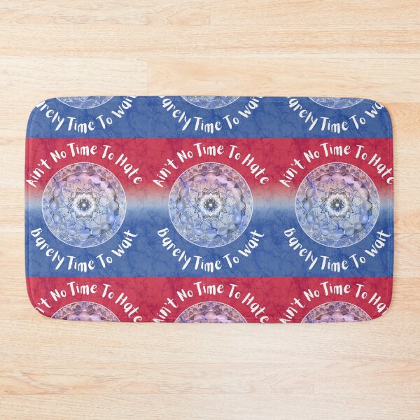 Item preview, Grateful Dead Ain't No Time to Hate Barely Time to Wait batik style designed and sold by AuroraXGreen.
