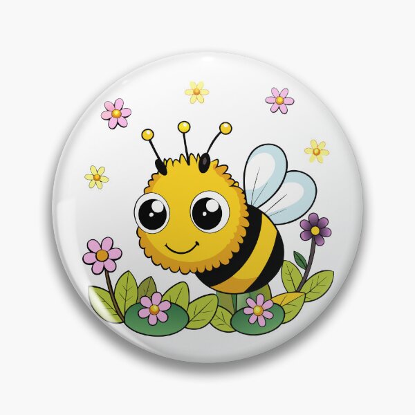Item preview, Fluffy Bee with a Tiny Crown designed and sold by omerfdln34.