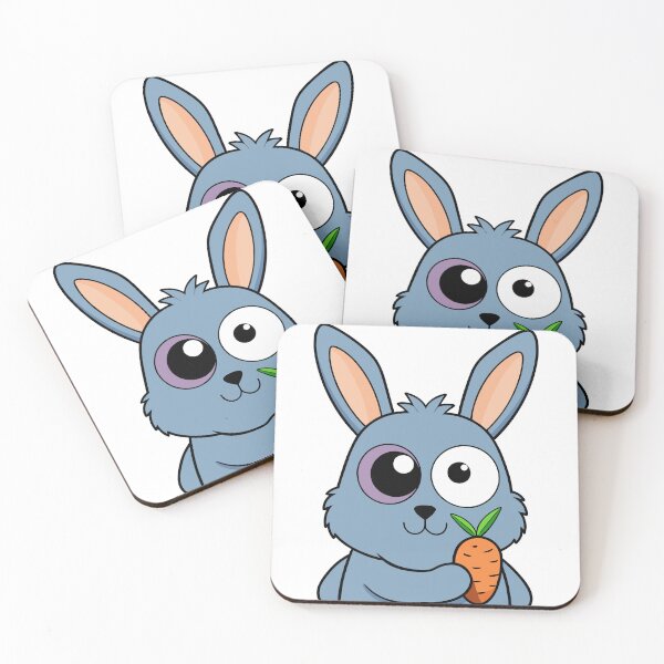Item preview, Fluffy Bunny with a Patch Over Its Eye designed and sold by omerfdln34.