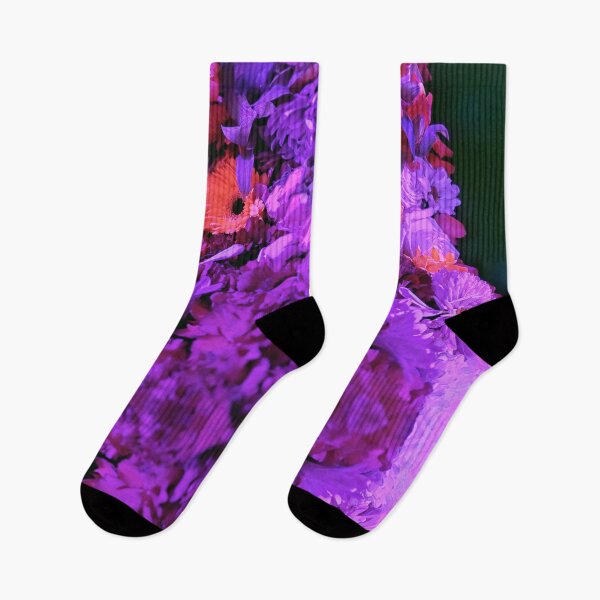 Item preview, Secret Garden Magic - Black Light Flowers designed and sold by TrishAbyss.