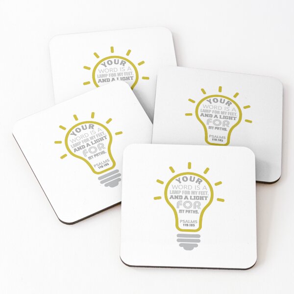 Item preview, YOUR WORD IS A LAMP FOR MY FEET, AND A LIGHT FOR MY PATHS designed and sold by arteseestampas.