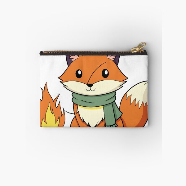 Item preview, Fluffy Fox with a Scarf designed and sold by omerfdln34.