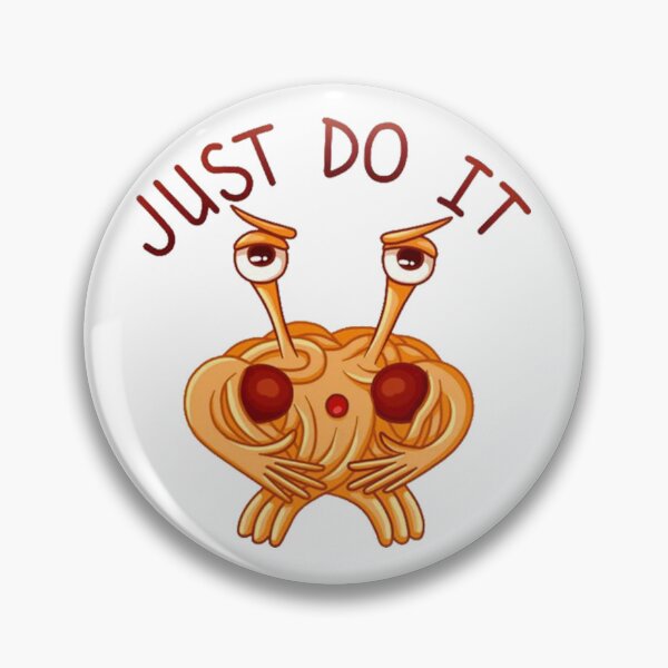 Item preview, Flying Spaghetti Monster Just Do It designed and sold by ryanapples2.
