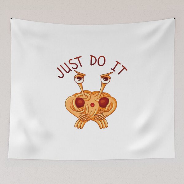 Item preview, Flying Spaghetti Monster Just Do It designed and sold by ryanapples2.