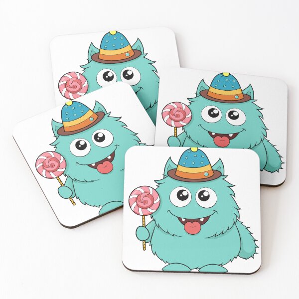 Item preview, Fluffy Monster Wearing a Tiny Hat designed and sold by omerfdln34.