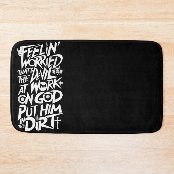 Item preview, In The Dirt (White On Black) designed and sold by LeftImpressed.