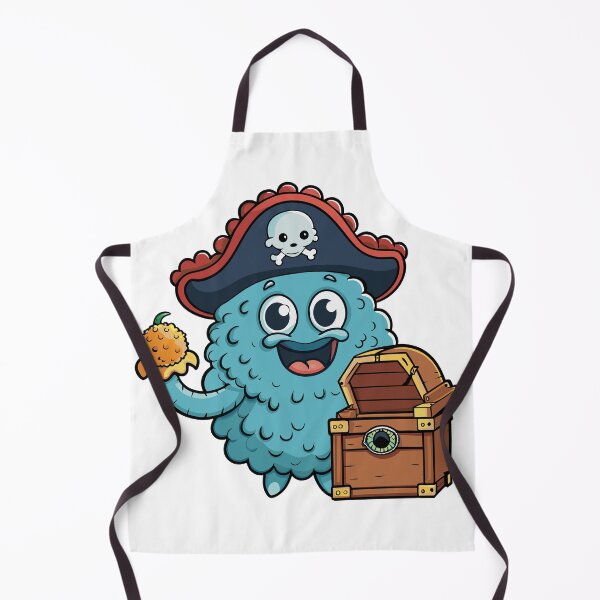 Item preview, Fluffy Octopus Wearing a Pirate Hat designed and sold by omerfdln34.
