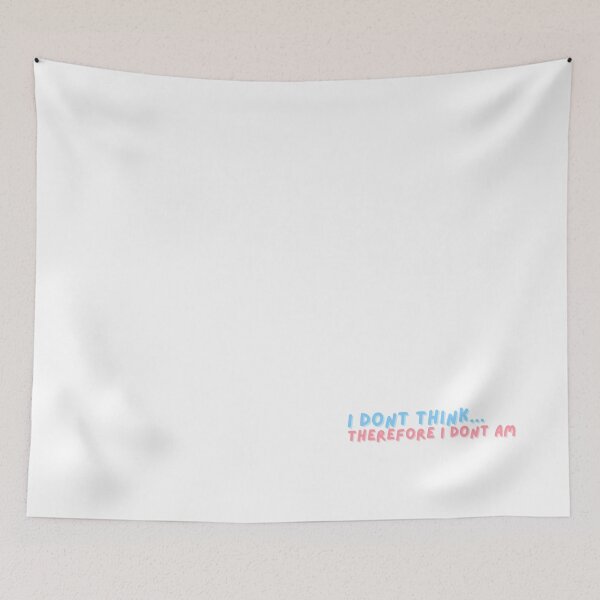 Item preview, I don't think, therefore I don't am designed and sold by nbcryptid.