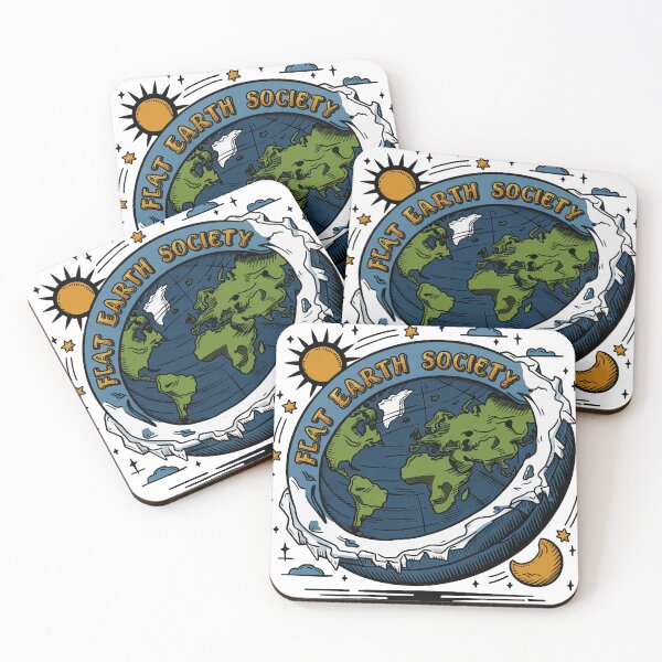 Item preview, Flat Earth Society designed and sold by Mahmoud Salah.