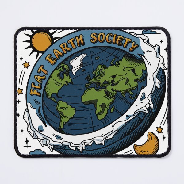 Item preview, Flat Earth Society designed and sold by Mahmoud Salah.