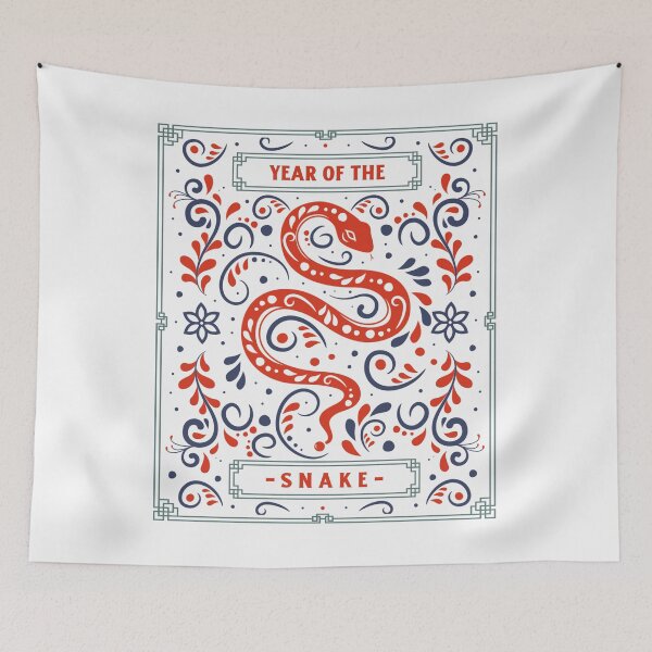 Item preview, 2025 Year Of The Snake 蛇年 Chinese Zodiac Chinese Lunar New Year designed and sold by GraTEEtude.