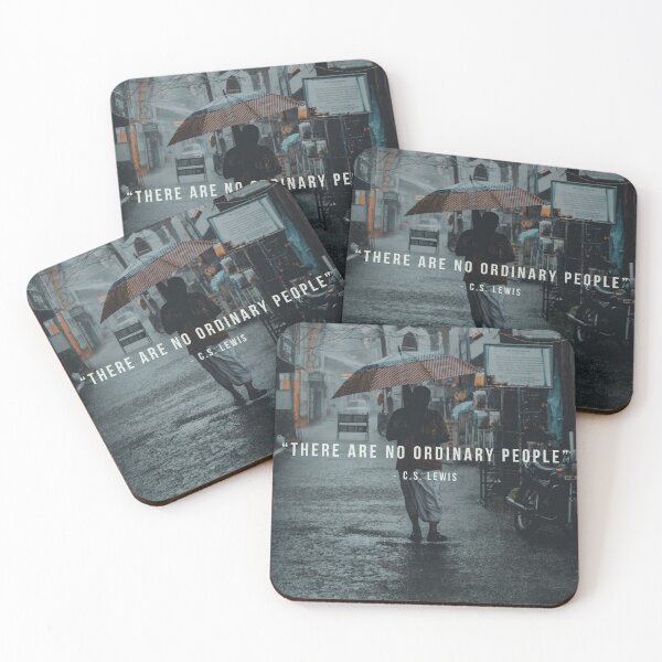 Item preview, There are no ordinary people - C.S. Lewis designed and sold by Just4 FunsArt.