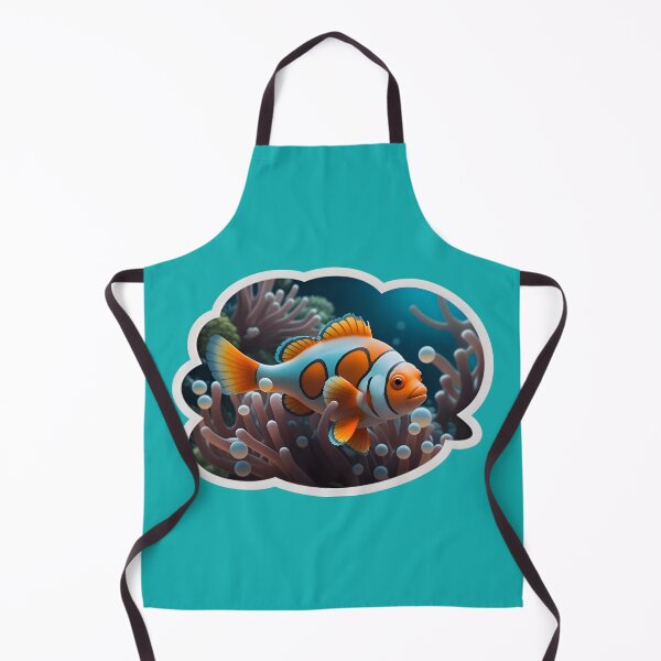 Item preview, Cute Clownfish And A Sea Anemone designed and sold by TheArtOfPat.