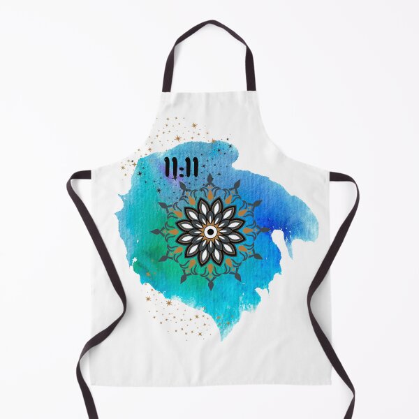 Item preview, 11:11 blue paint abstract designed and sold by sedonavibes1111.