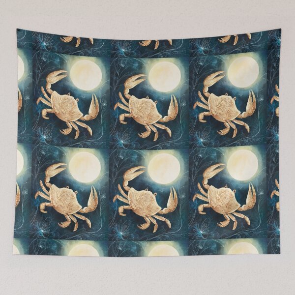Item preview, Cancer Astrology. Moon in Cancer, Zodiac sign, Cancer symbol designed and sold by ZodiacWonders.