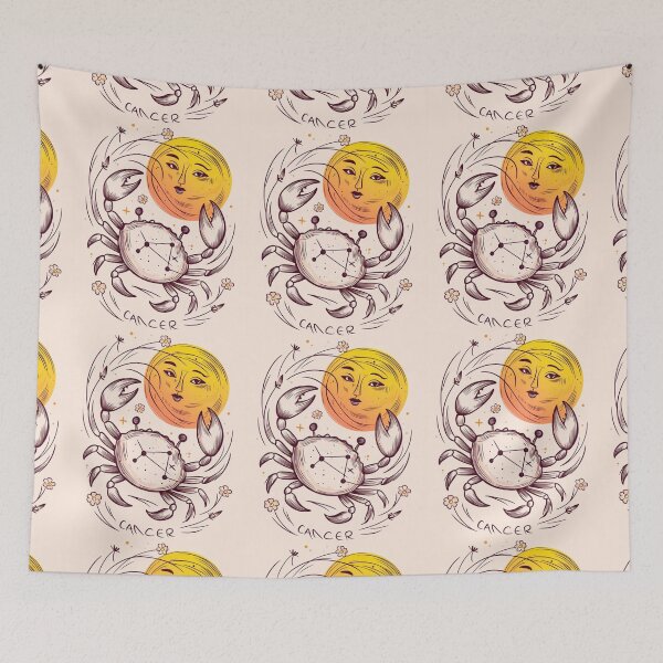 Item preview, Cancer Astrology. Moon in Cancer, Zodiac sign, Cancer symbol designed and sold by ZodiacWonders.