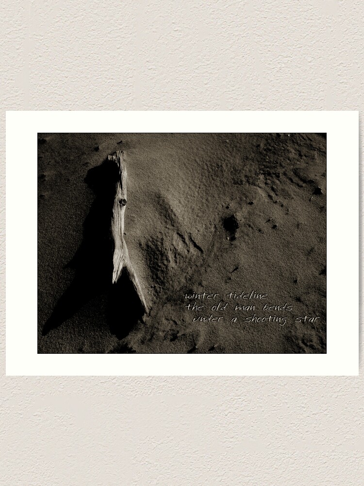 Alternate view of Winter Tideline Art Print