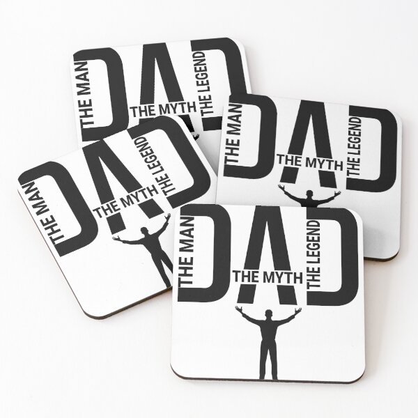 Item preview, Dad, The Man, The Myth, The Legend designed and sold by CottonAndBliss.