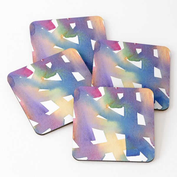 Item preview, Abstract Hand Painted Watercolor Cross Hatch Paint Strokes designed and sold by Valerie Englehart.