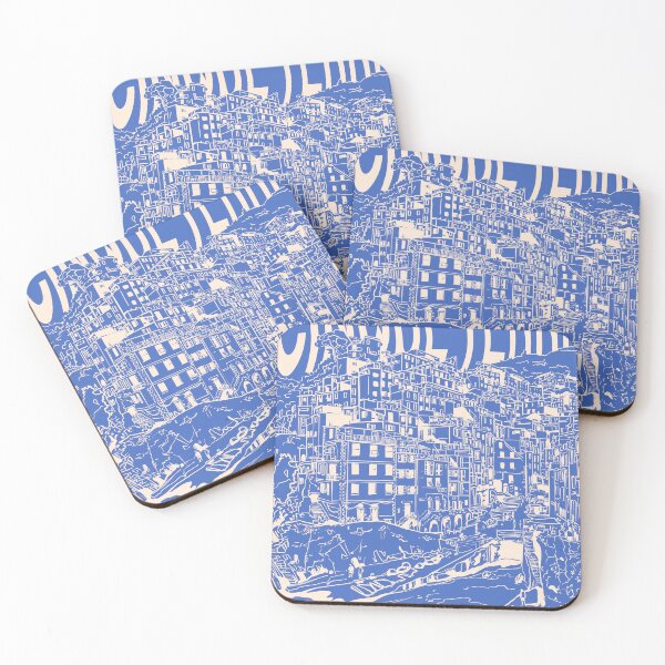 Item preview, Cinque Terre - Blue designed and sold by mariatza.
