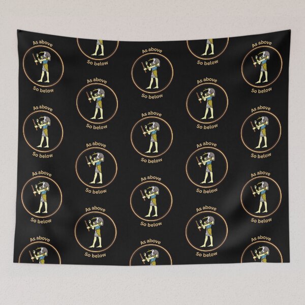 Item preview, As Above So Below. The Kybalion, Thoth.  Ancient Egypt.  designed and sold by Anahata Realm.