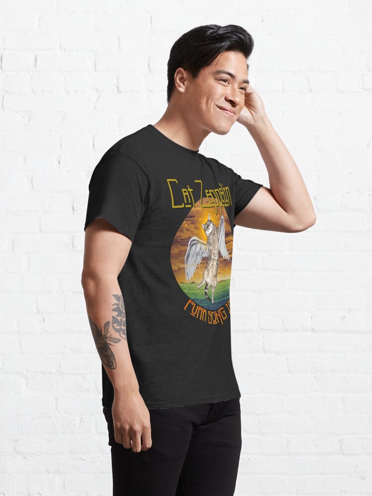 Alternate view of CAT ZEPPELIN Classic T-Shirt