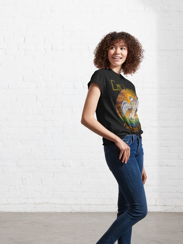 Alternate view of CAT ZEPPELIN Classic T-Shirt