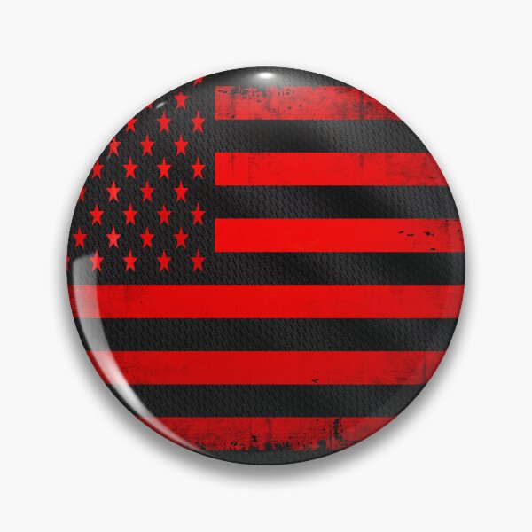 Item preview, Red Grunge American Flag designed and sold by artistwill.