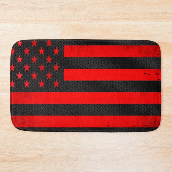 Item preview, Red Grunge American Flag designed and sold by artistwill.