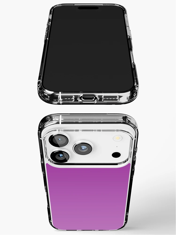 Thumbnail 3 of 5, iPhone Case, Subtle Lilac Gradient designed and sold by MultimediaSusan.