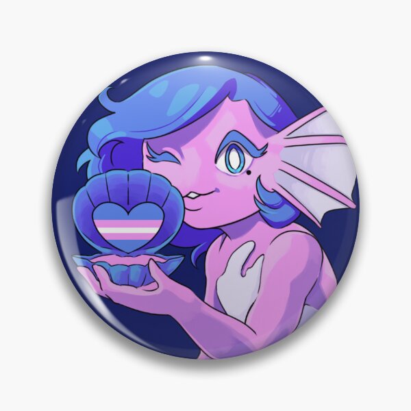 Item preview, Trans pride Mermaid designed and sold by Ailoth.