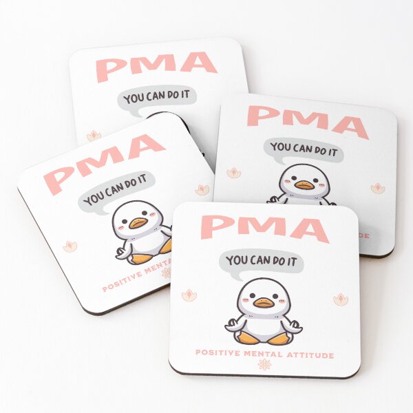 Item preview, positive mental attitude Duck designed and sold by LemuellTrends.