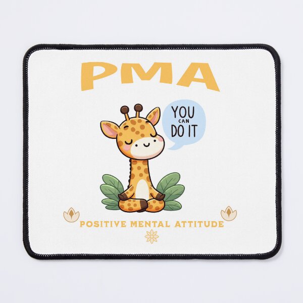 Item preview, positive mental attitude Giraffe designed and sold by LemuellTrends.