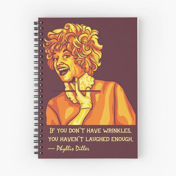 Item preview, Phyllis Diller Portrait and Quote designed and sold by Unhinged Heather.