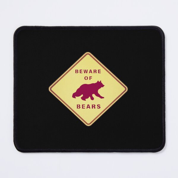 Item preview, Beware of bears road sign designed and sold by creativerooney.
