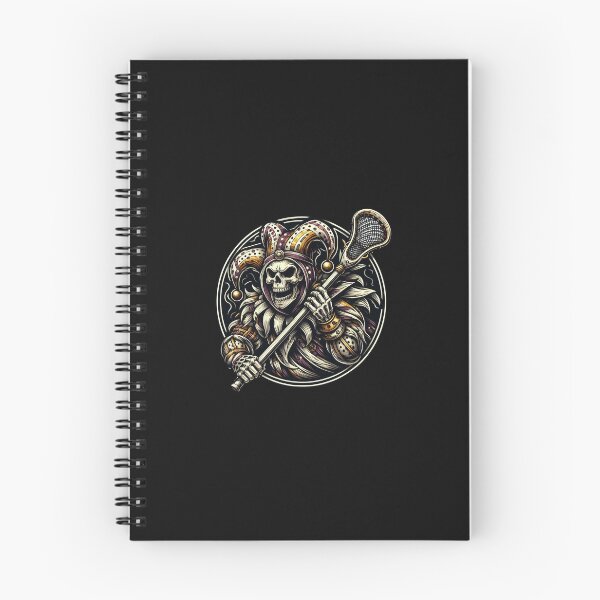 Item preview, Lacrosse Skull Jester  designed and sold by SportsMomsRock.