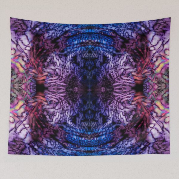 Item preview, Stained Glass (Blue & Purple) designed and sold by xRadicalRainbow.