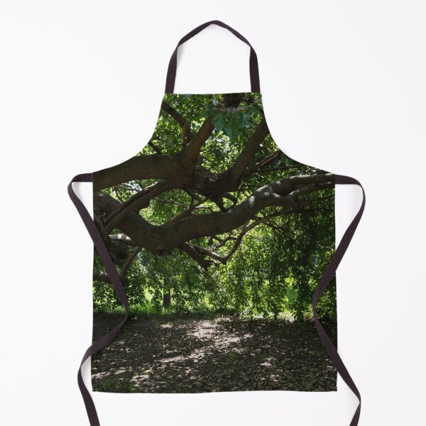 Item preview, Unusual Mulberry Tree With Horizontal Limbs Creating Green Biophilic Shelter designed and sold by Georgia Mizuleva.