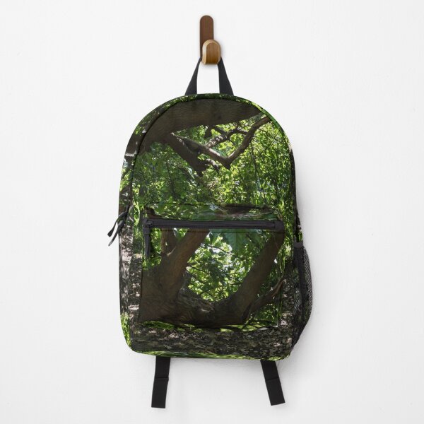 Item preview, Unusual Mulberry Tree With Horizontal Limbs Creating Green Biophilic Shelter designed and sold by Georgia Mizuleva.