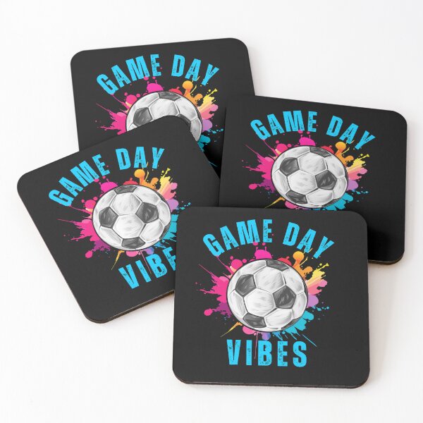 Item preview, Colorful Paint Splatter Soccer Game Day Vibes designed and sold by AlienOccupation.