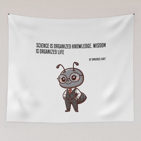 Item preview, Immanuel Kant Ant designed and sold by LemuellTrends.