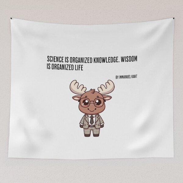Item preview, Immanuel Kant Moose designed and sold by LemuellTrends.