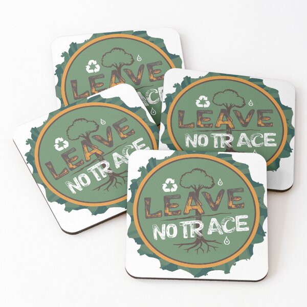 Item preview, Leave No Trace: Environmental Conservation Badge designed and sold by HahaHandlesHub.