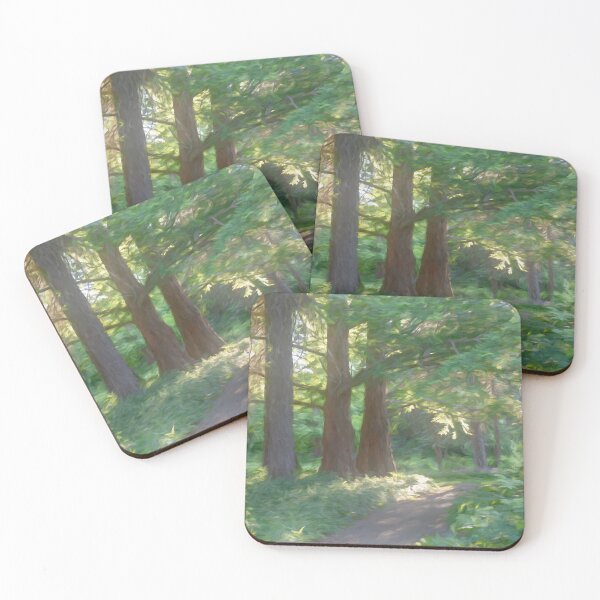 Item preview, Sunset Path through a Forest designed and sold by jrtwynam.