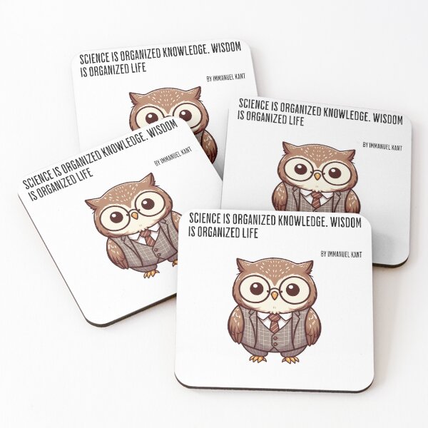 Item preview, Immanuel Kant Owl designed and sold by LemuellTrends.