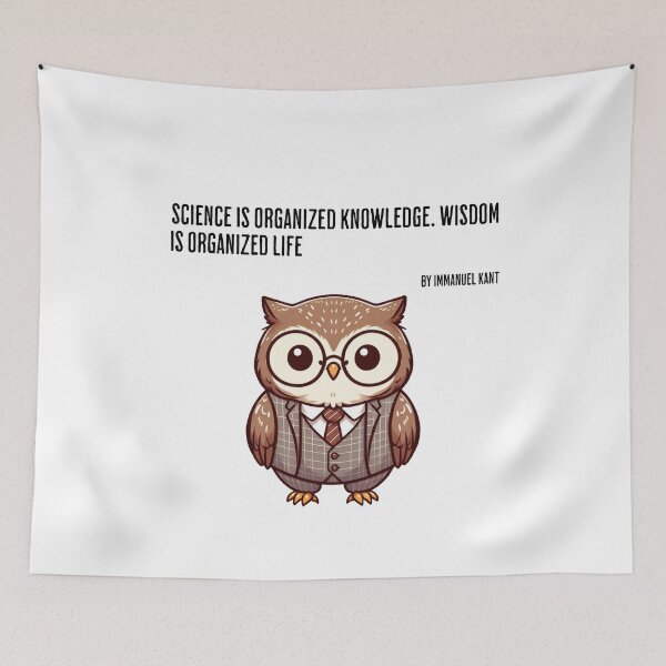 Item preview, Immanuel Kant Owl designed and sold by LemuellTrends.