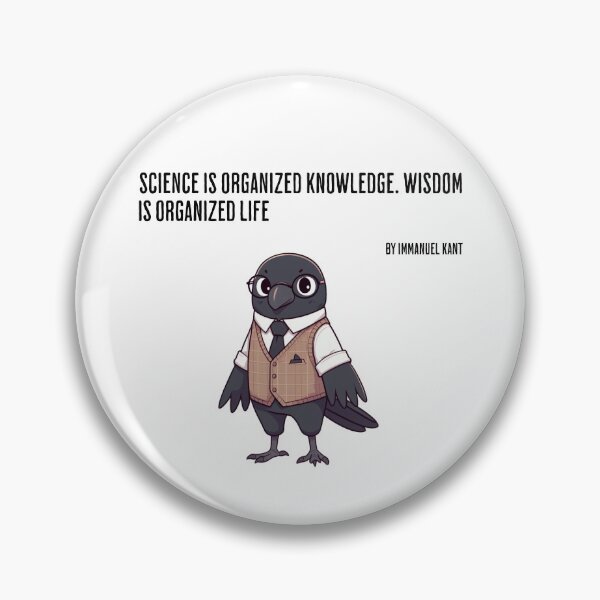 Item preview, Immanuel Kant Crow designed and sold by LemuellTrends.